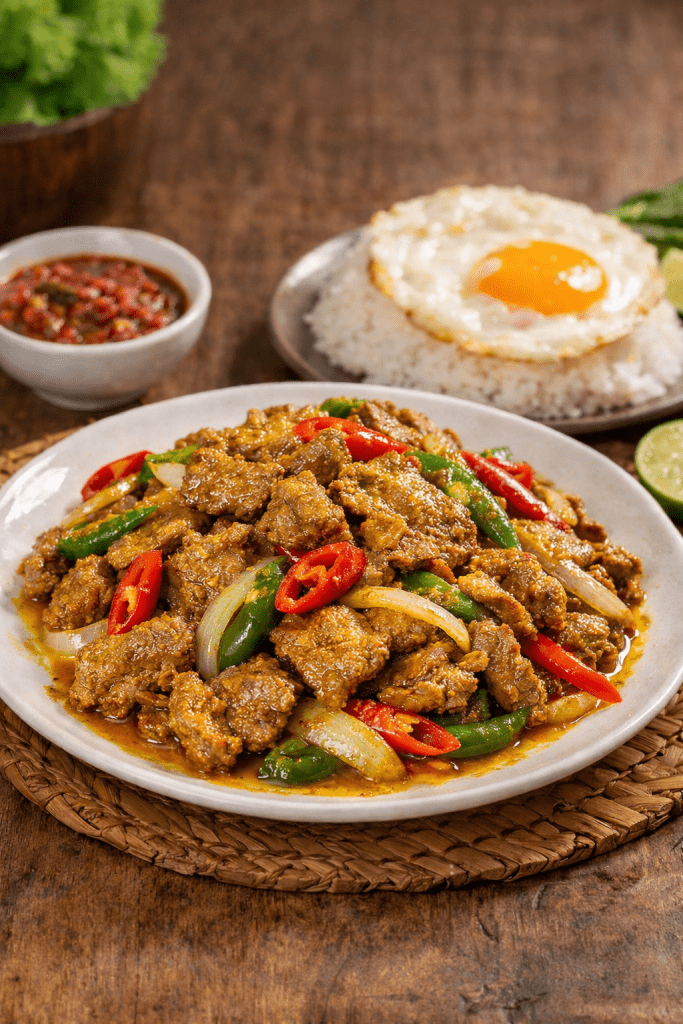 daging goreng kunyit