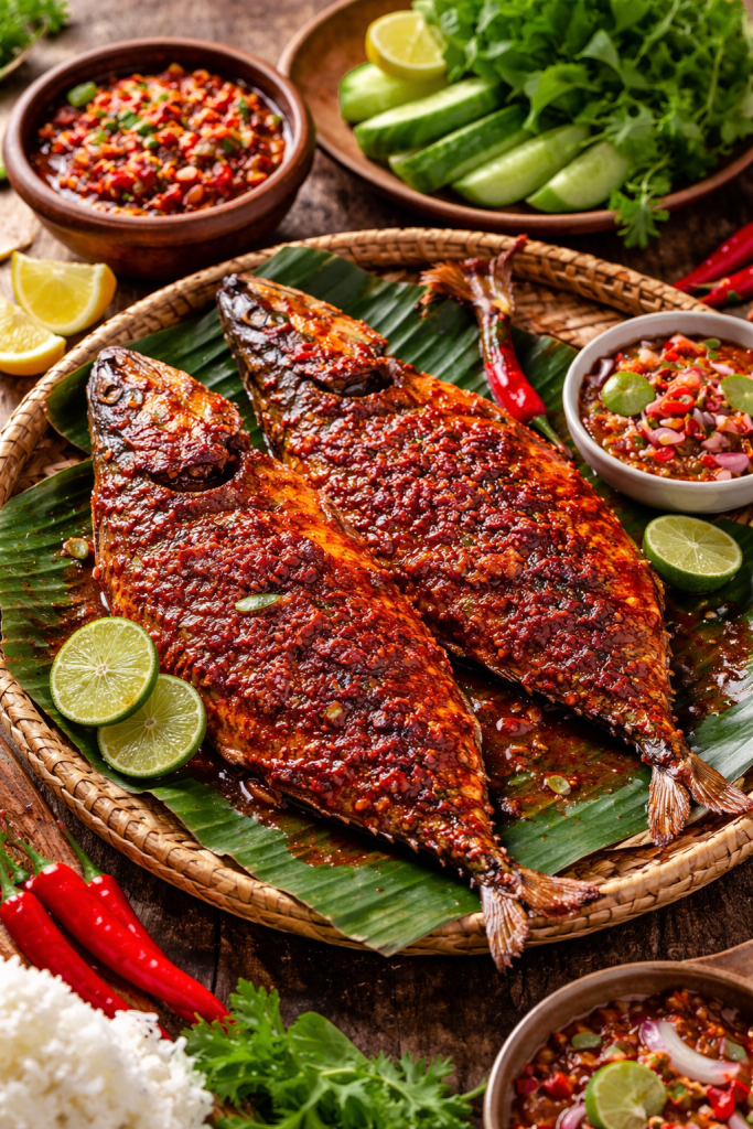 Resepi Ikan Bakar Sambal Pedas Paling Sedap & Mudah (Confirm Menjadi) ikan bakar sambal pedas