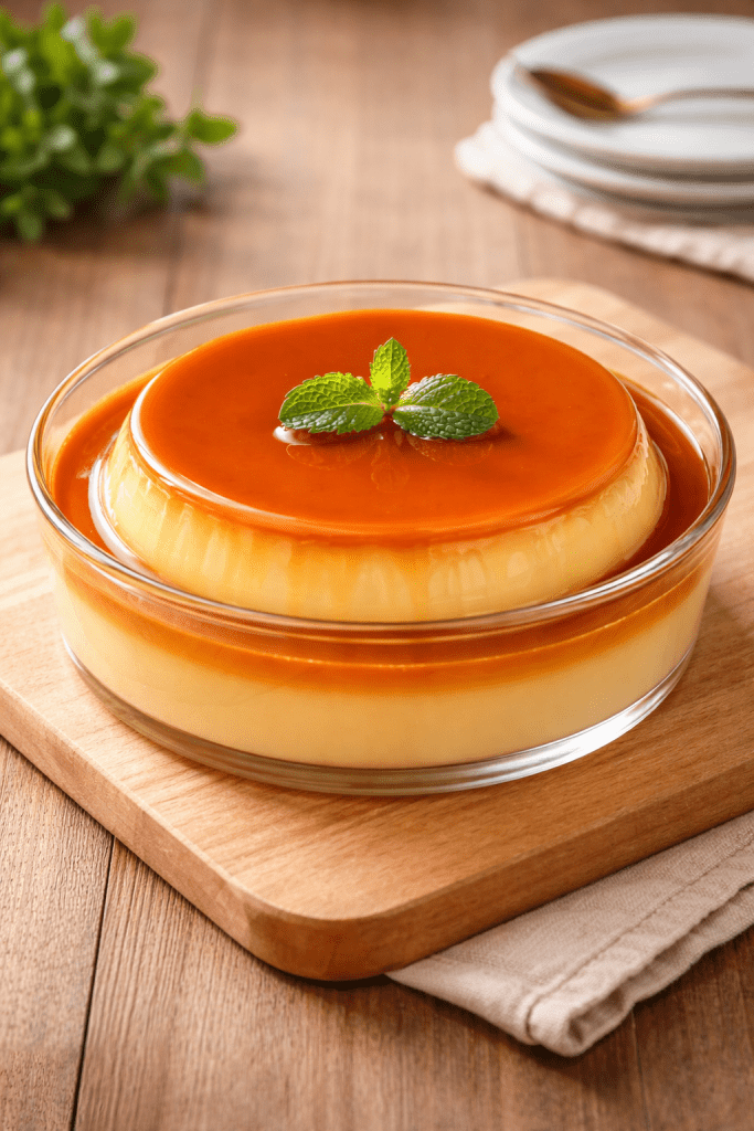 Resepi Puding Karamel Lembut & Berkrim (Mudah & Sedap) puding karamel lembut