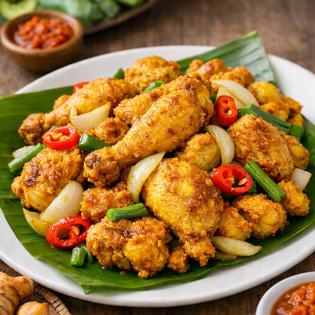 ayam goreng kunyit