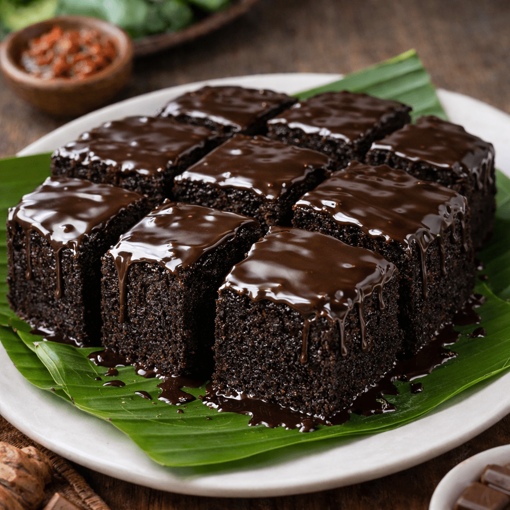 kek coklat moist