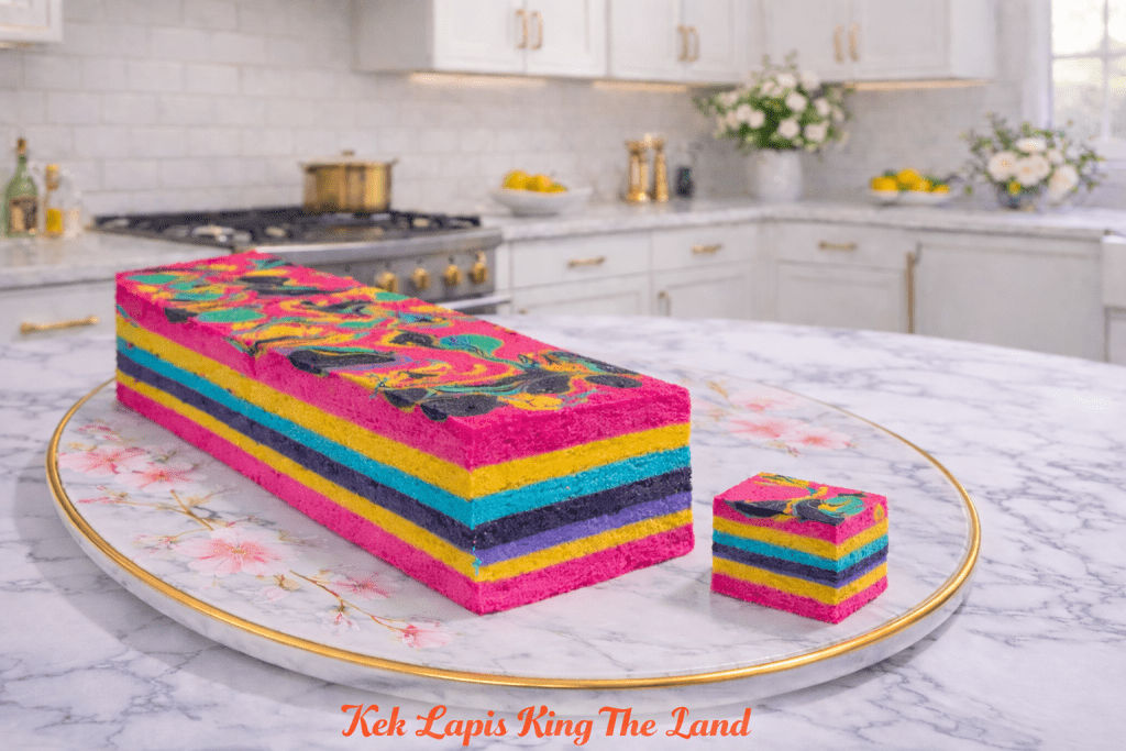 kek lapis king the land