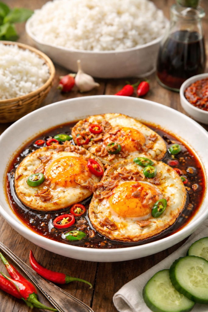 telur goreng kicap
