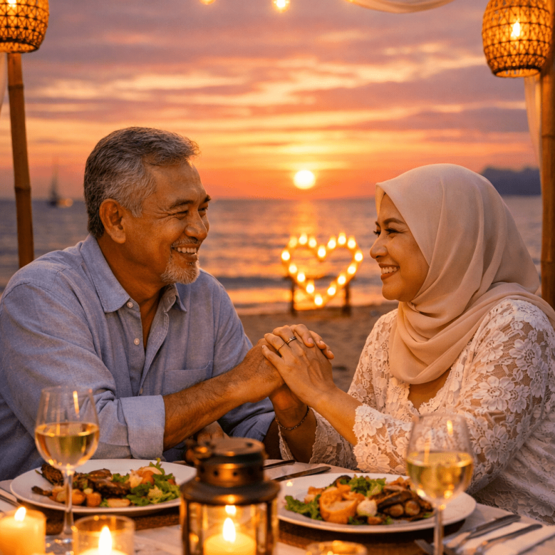 pasangan lama juga perlukan bulan madu